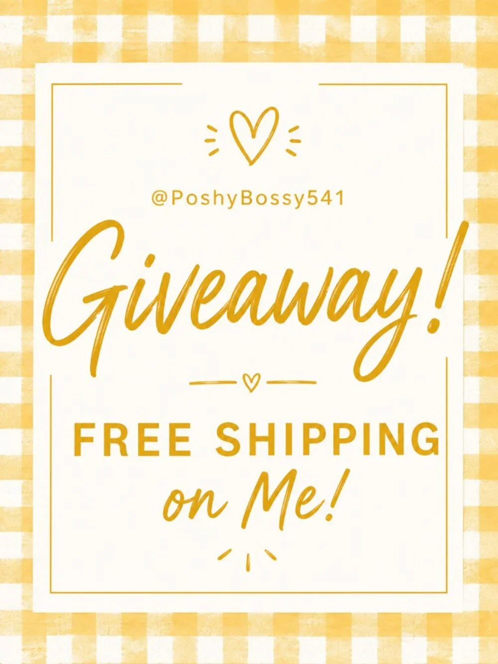 Givvy!! Free Shipping‎ on Me!